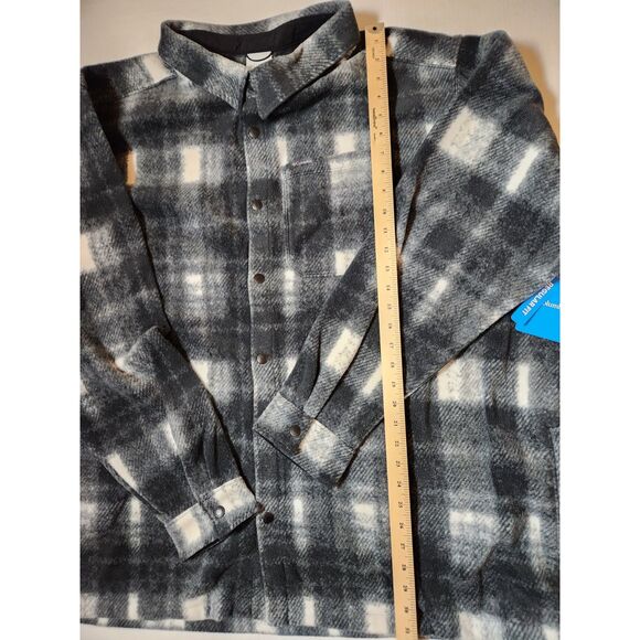 Columbia Steens Mountain Printed Shirt Jacket II Men's size 4X - Picture 7 of 9